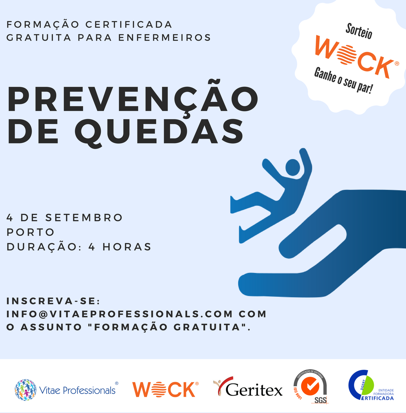 Prevenção de Quedas Formação certificada e gratuita para Enfermeiros Os melhores